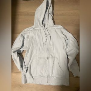 Aritzia TNA boyfriend zip up